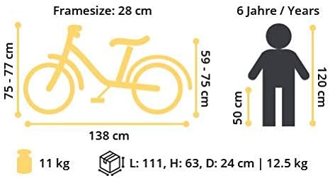 Bikestar Aluminium Mountain Bike for Kids from 9 to 14 Years of Age | 24 Inch Tyres, 21 Speed Shimano Gears, V-Brake, Suspension Fork | Children’s Bike