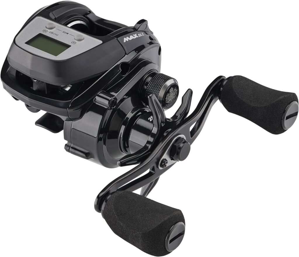 Abu Garcia Max DLC Low Profile Baitcast Reels - Black