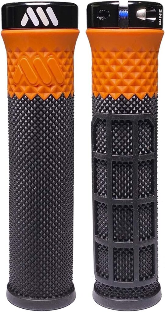 All Mountain Style Bicycle Grips Model Cero Grip Bicycle Handlebar Grips MTB Fixed and Easy Attachment of the Grips to Bicycle Handlebar Bicycle Accessories for MTB