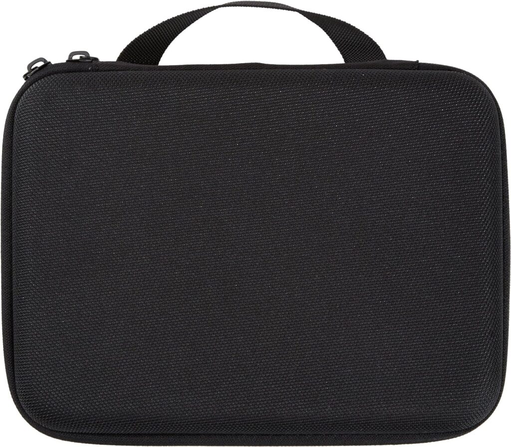 Amazon Basics Small Black Plain Carry Case for GoPro Action Cameras