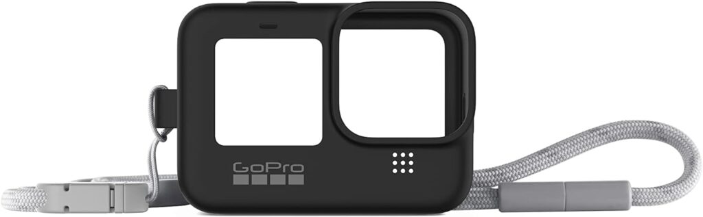 Case + Lanyard Black (HERO11 Black/HERO10 Black/HERO9 Black) - Official GoPro Accessory, ADSST-001