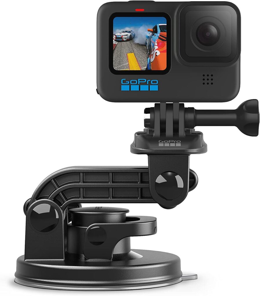 GoPro Halterung für große Stangen Überrollbügel mit Rohre Large Tube Mount (Roll Bars + Pipes + More) black|passend für 3,5–6,35 cm Ruten