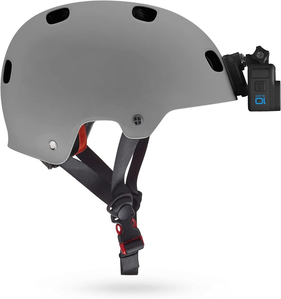 GoPro Helmfront mit Seitenhalterung, kompatible mit Kameras