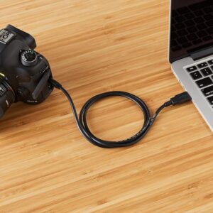 Amazon basics ifri usb 20 a stecker auf mini b stecker 09 meterschwarz kompatible mit personal computer 2