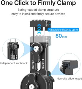Baseball fence mount for gopro ulanzi cm010 action camera fence clamp phone mount video recording accessories for gopro 1 1