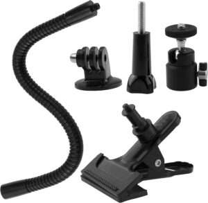 Camkix klemmhalterung kompatibel mit gopro hero dual functions cliphalterung fur gopro hero fusion hero 8 black 7 6 5 4 