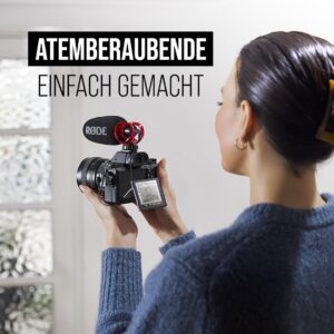 Rode videomicro ii ultra compact shotgun microphone for camera or mobile device with xlr 4