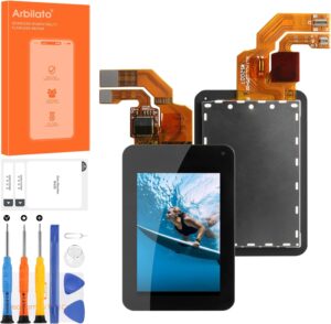 Screen for gopro hero8 camera display replacement for go pro hero8 action lcd screen hero 8 touch display digitizer asse 3