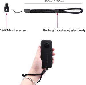 Wrist strap wrist strap for insta360 one xx2 light weight anti lost lanyard 14 screw connector hand rope sports camera a 3