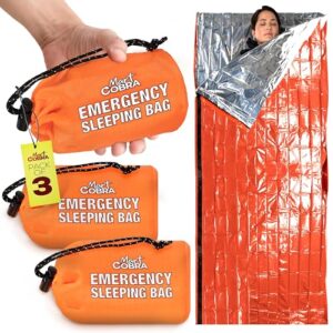 Stay Safe and Warm: Top 3-Pack Emergency Sleeping Bags for Every Adventurer!