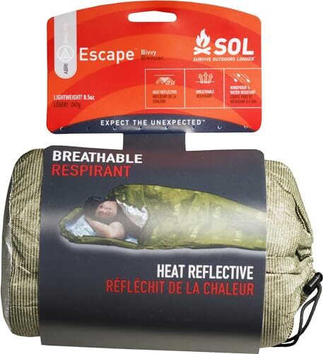 Stay Warm & Safe: S.O.L. Escape Bivvy Review!