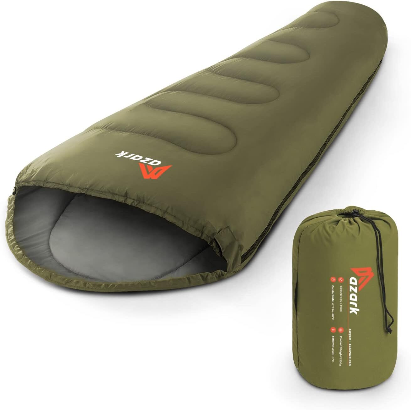 Sleep Soundly: Review of the azark Premium 4-Season Sleeping Bag for Adventurers