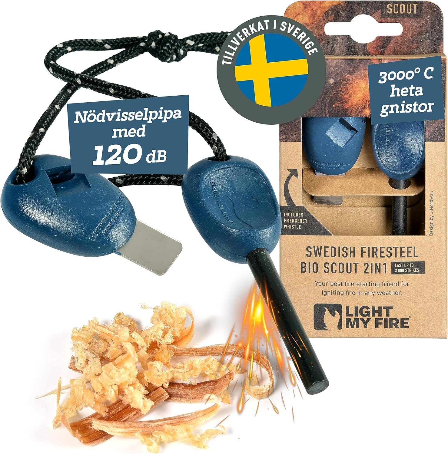Uundgåelig Udendørs Oplevelse: Light My Fire Taendstål Scout - Perfekt til Overlevelse og Camping!