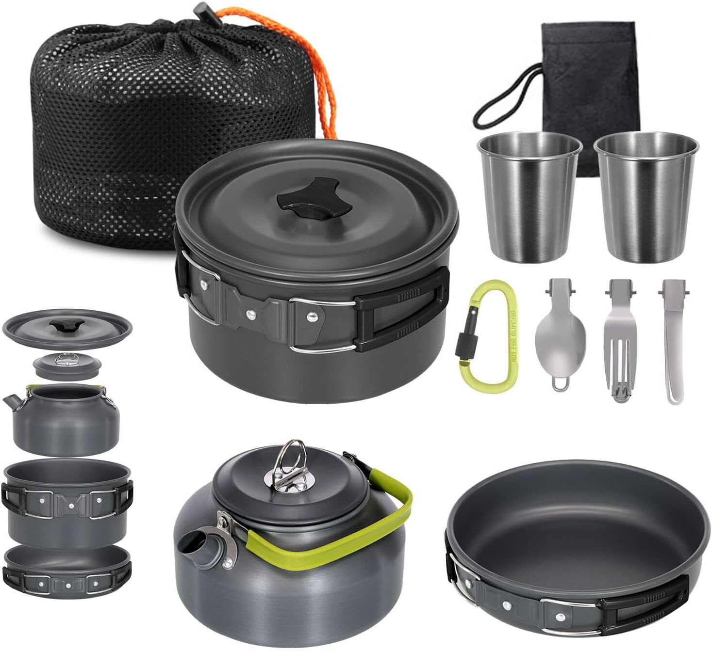 Lixada Camping Cook Set: Let og Praktisk Tilbehør til Uforglemmelige Udendørs Oplevelser!