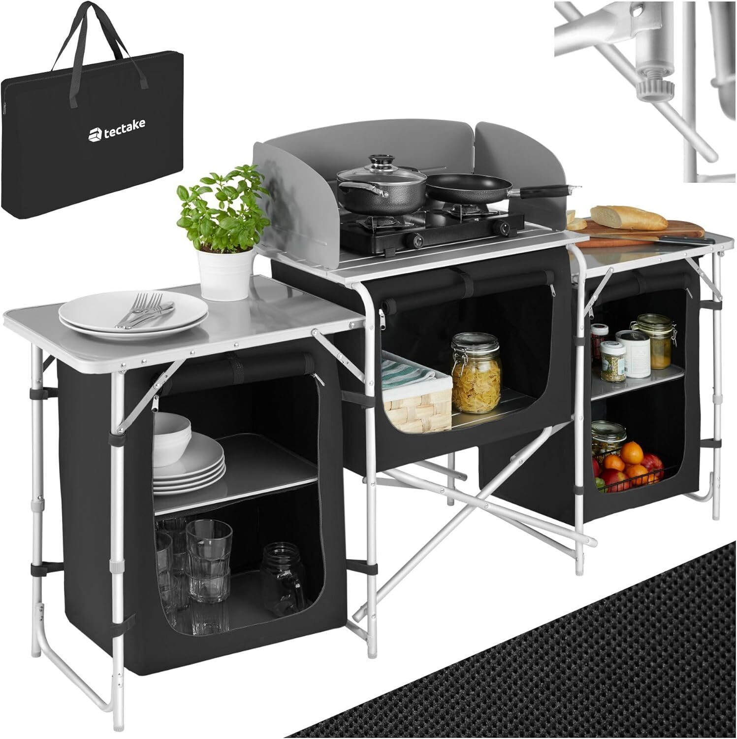 Opdag Det Perfekte Campingbord: Fleksibel, Portabel & Let at Bruge!