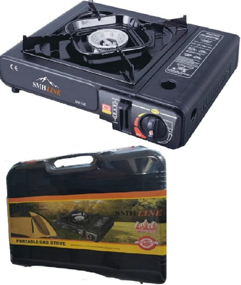 Oplev Friheden: SMH LINE® Campingkoek - Det Perfekte Gasgrill til Dit Næste Eventyr!