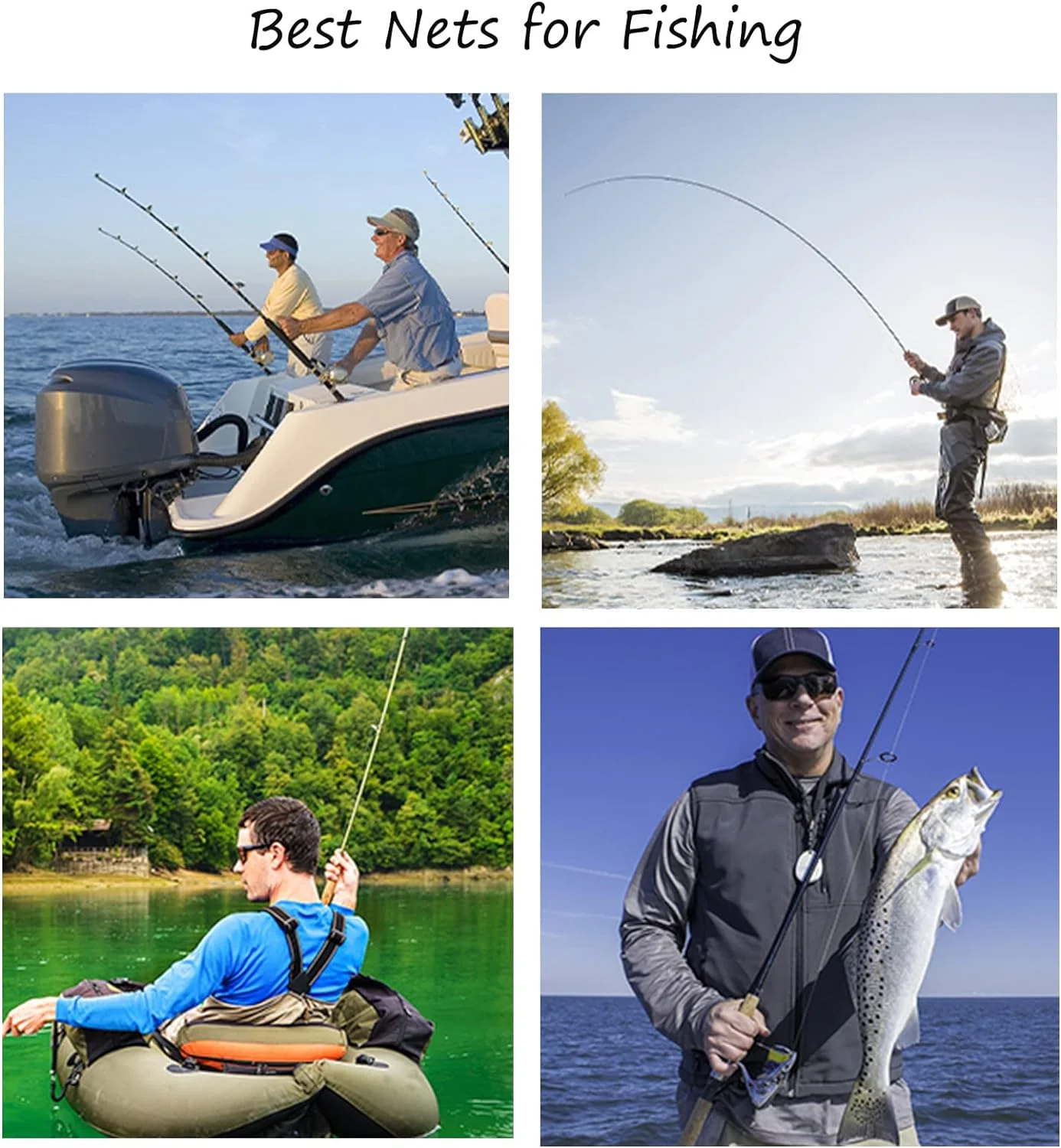 Fashionwu Fly Fishing Net Trout Fishing Net Soft Rubber Catch and Release Fish Net with Wooden Handle Frame, Gifts for Him Fashionwu Fly Fishing Net Trout Fishing Net Soft Rubber Catch and Release Fish Net with Wooden Handle Frame, Gifts for Him